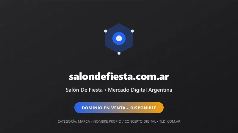 Identidad gráfica y activo digital para Salón De Fiesta en Argentina